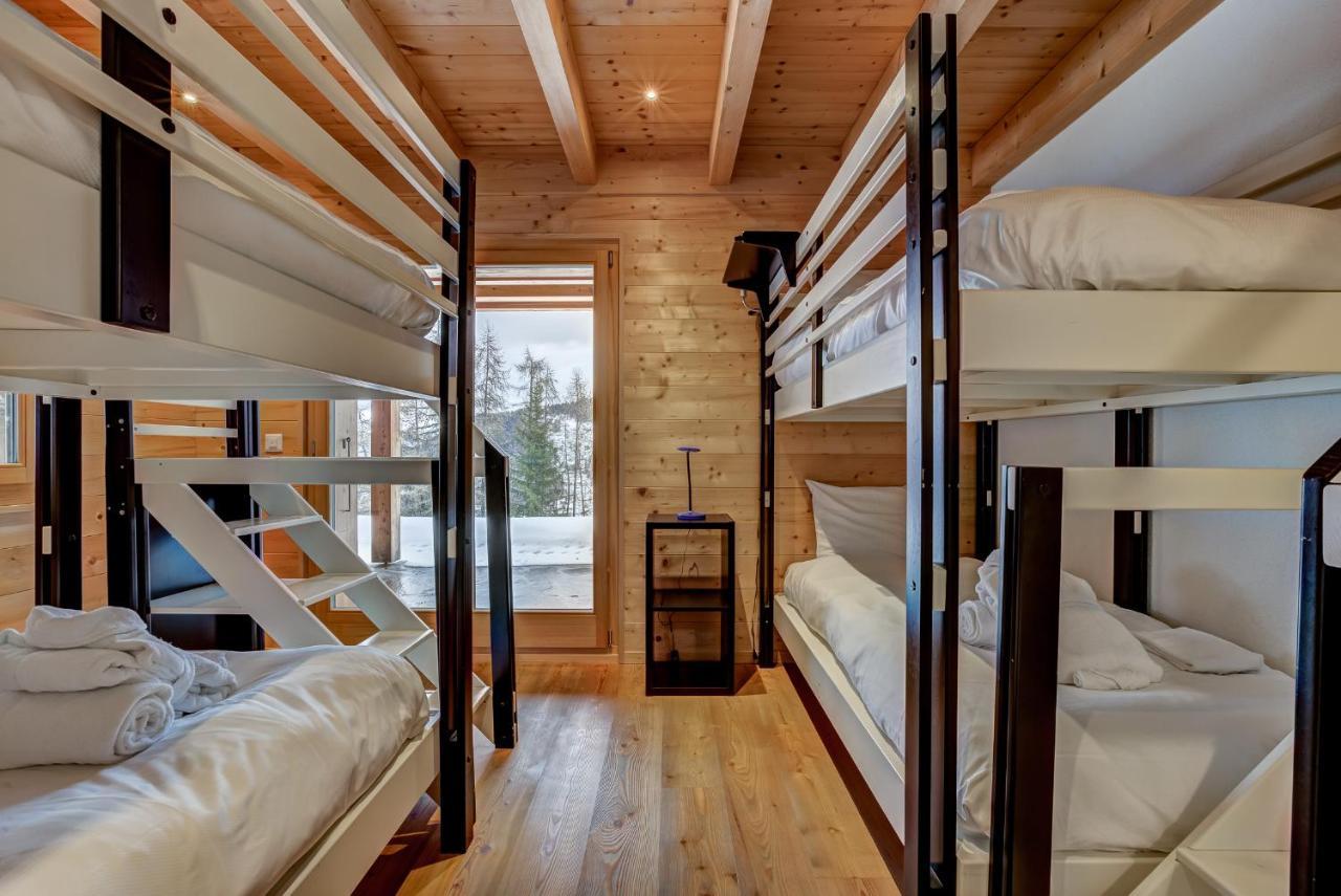 Chalet Flocon De Neige - Jacuzzi - Sauna La Tzoumaz Exteriér fotografie